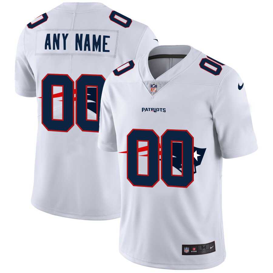 Nike Patriots Customized White Team Big Logo Vapor Untouchable Limited Jersey Dyin,We sell and wholesale Nike Patriots Customized White Team Big Logo Vapor Untouchable Limited Jersey Dyin on line form chian!
